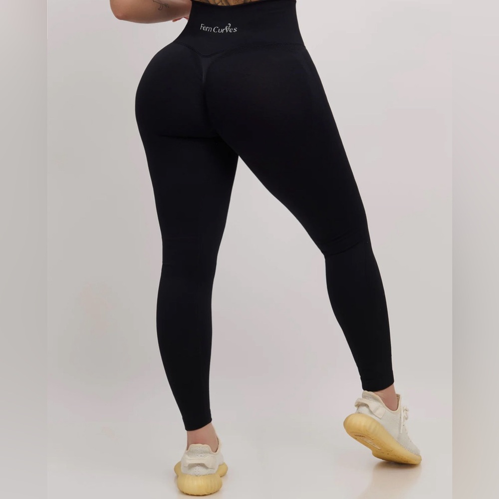 Scrunch Leggings - Black